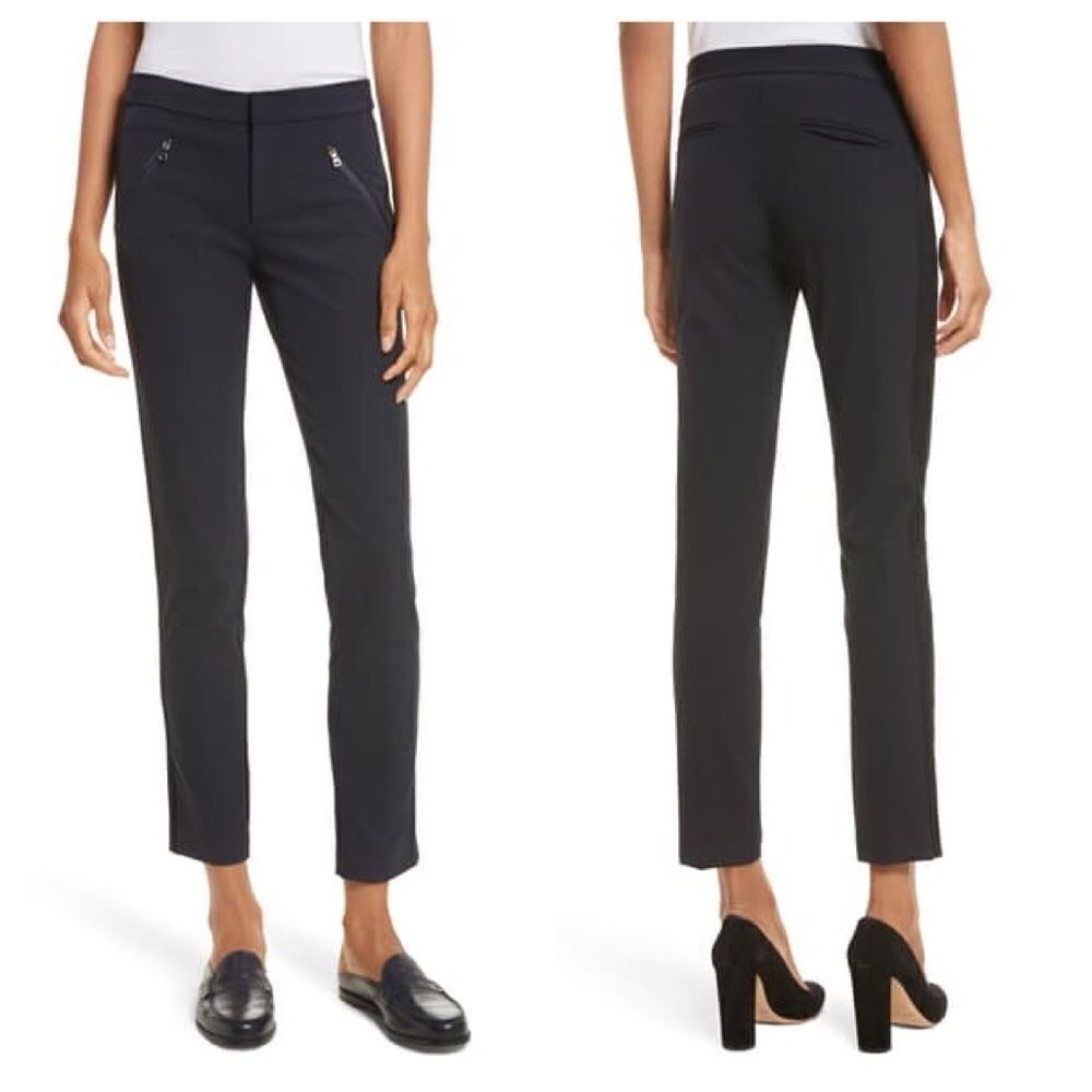 Rebecca Taylor Ava Techy Slim Pants Size 12